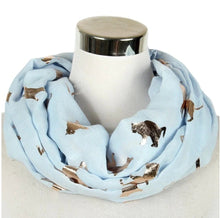 Load image into Gallery viewer, Chiffon Cat Scarf (Looped Style)-Furbaby Friends Gifts