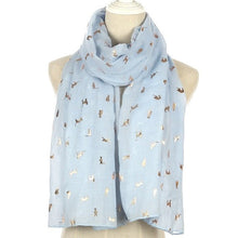 Load image into Gallery viewer, Chiffon Cat Scarf (Small Print)-Furbaby Friends Gifts