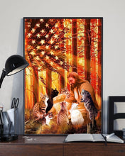 Load image into Gallery viewer, &#39;Christmas Love &amp; Light&#39; Canvas Oil Prints-Furbaby Friends Gifts