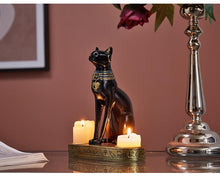 Afbeelding in Gallery-weergave laden, Classical Egyptian Cat Candlestick-Furbaby Friends Gifts
