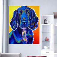 Cocker Spaniel Canvas Oil Print-Furbaby Friends Gifts