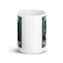 Afbeelding in Gallery-weergave laden, &#39;Coffee, Because Murder is Wrong&#39; Ceramic Mug-Furbaby Friends Gifts