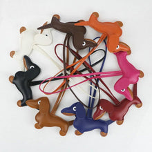 Laden Sie das Bild in den Galerie-Viewer, Colourful Dachshund Handbag Accessory Tassels-Furbaby Friends Gifts