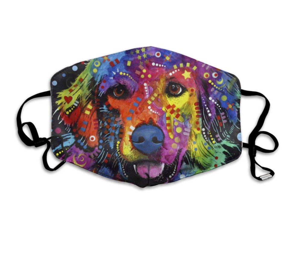 Colourful Retriever-Furbaby Friends Gifts