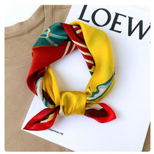 Charger l&#39;image dans la galerie, Colourful Silk Horse Print Scarves-Furbaby Friends Gifts