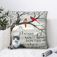 Commemorative 'Those We Love' Customisable Cushion Cover-Furbaby Friends Gifts