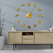 Carica l&#39;immagine nel visualizzatore di Gallery, Competition Horse Wall Clock-Furbaby Friends Gifts
