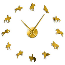 Load image into Gallery viewer, Competition Horse Wall Clock-Furbaby Friends Gifts