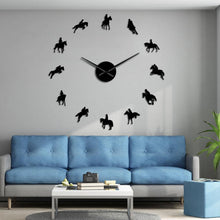 Cargar imagen en el visor de la galería, Competition Horse Wall Clock-Furbaby Friends Gifts