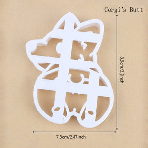 Corgi Butt Cookie Cutters!-Furbaby Friends Gifts