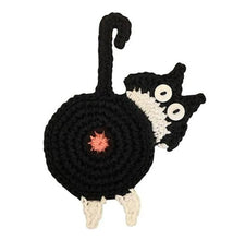 Cargar imagen en el visor de la galería, Crochet Cat Butt Coasters-Furbaby Friends Gifts