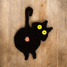 Load image into Gallery viewer, Crochet Cat Butt Coasters-Furbaby Friends Gifts