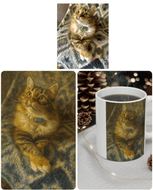 Customisable Fine Art Style Gift Mug-Furbaby Friends Gifts