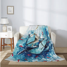 Laden Sie das Bild in den Galerie-Viewer, Customisable Super-Soft Throw Blankets &amp; Cushions-Furbaby Friends Gifts