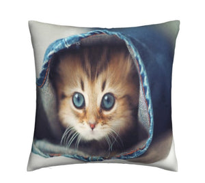 Customisable Super-Soft Throw Blankets & Cushions-Furbaby Friends Gifts
