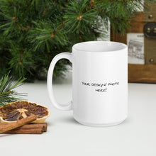 Carregar imagem no visualizador da galeria, Customisable White Glossy Mug-Furbaby Friends Gifts