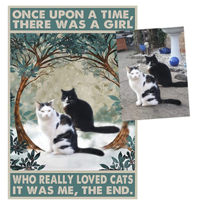 Customised 'Once Upon a Time' Metal Pet Commemorative Wall Plaques-Furbaby Friends Gifts