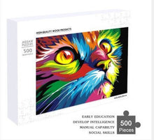 Afbeelding in Gallery-weergave laden, Customised Pet-Themed Puzzles: 300, 500 or 1000 pieces-Furbaby Friends Gifts