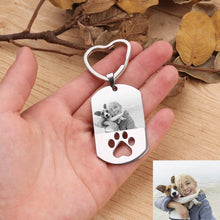 Load image into Gallery viewer, Customised Photo Keychain-Furbaby Friends Gifts