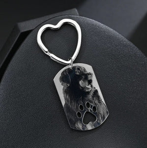 Customised Photo Keychain-Furbaby Friends Gifts