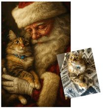 Load image into Gallery viewer, Customised Santa&#39;s little Helper Posters!-Furbaby Friends Gifts