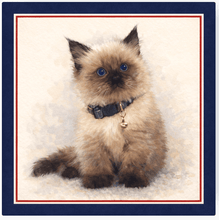 Load image into Gallery viewer, Customised Silk Scarves - Your Pet!-Furbaby Friends Gifts