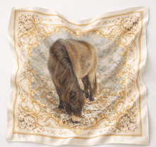 Load image into Gallery viewer, Customised Silk Scarves - Your Pet!-Furbaby Friends Gifts