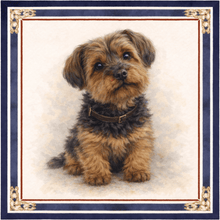 Load image into Gallery viewer, Customised Silk Scarves - Your Pet!-Furbaby Friends Gifts