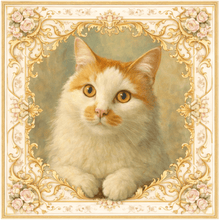 Load image into Gallery viewer, Customised Silk Scarves - Your Pet!-Furbaby Friends Gifts