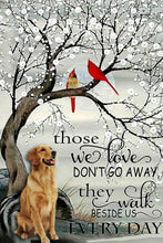 Load image into Gallery viewer, Customised &#39;Those We Love&#39; Metal Pet Wall Plaques-Furbaby Friends Gifts
