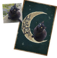 Customised 'To The Moon & Back' Metal Pet Wall Plaques-Furbaby Friends Gifts