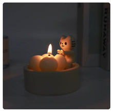 Load image into Gallery viewer, Cute Cat Candle Holder-Furbaby Friends Gifts