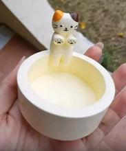 Carregar imagem no visualizador da galeria, Cute Cat Candle Holder-Furbaby Friends Gifts