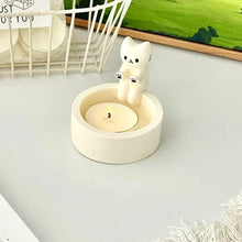 Charger l&#39;image dans la galerie, Cute Cat Candle Holder-Furbaby Friends Gifts