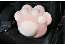 Cargar imagen en el visor de la galería, Cute Cat Car Accessories (Pink/ Grey)-Furbaby Friends Gifts