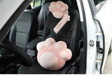 Carregar imagem no visualizador da galeria, Cute Cat Car Accessories (Pink/ Grey)-Furbaby Friends Gifts