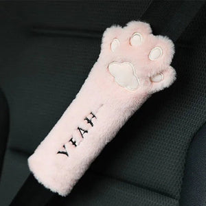 Cute Cat Car Accessories (Pink/ Grey)-Furbaby Friends Gifts