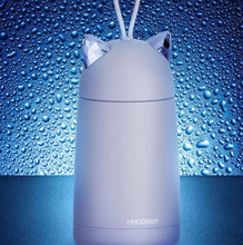 Carregar imagem no visualizador da galeria, Cute Cat Shaped Thermos Flask-Furbaby Friends Gifts