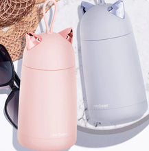 Charger l&#39;image dans la galerie, Cute Cat Shaped Thermos Flask-Furbaby Friends Gifts