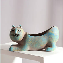 Laden Sie das Bild in den Galerie-Viewer, Cute &#39;Cat Tail&#39; Flowerpot-Furbaby Friends Gifts