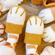 Charger l&#39;image dans la galerie, Cute &amp; Cosy Cat Paw Slippers-Furbaby Friends Gifts