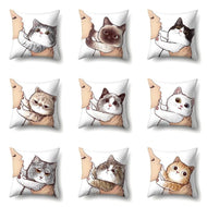 Cute Kitty Cushion Covers-Furbaby Friends Gifts