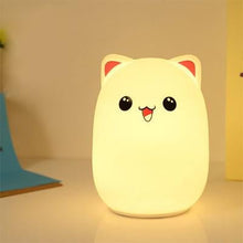 Cargar imagen en el visor de la galería, Cute LED Kitty Night Light-Furbaby Friends Gifts