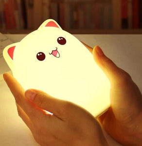 Cute LED Kitty Night Light-Furbaby Friends Gifts