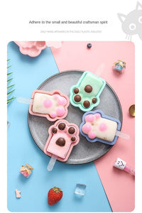 Cute Paw Popsicle/ Ice cream Molds-Furbaby Friends Gifts