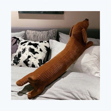 Charger l&#39;image dans la galerie, Dachshund Draft Excluder/ Cuddly Cushion-Furbaby Friends Gifts