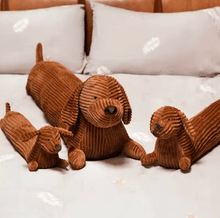 Laden Sie das Bild in den Galerie-Viewer, Dachshund Shaped Draft Excluder/ Cuddly Cushion-Furbaby Friends Gifts