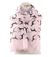Doberman Chiffon Scarf-Furbaby Friends Gifts