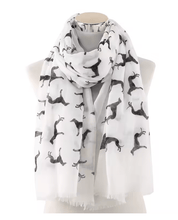 Carica l'immagine nel visualizzatore di Gallery, Doberman Chiffon Scarf-Furbaby Friends Gifts