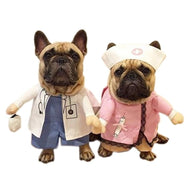 Doctor & Nurse Pet Outfits-Furbaby Friends Gifts